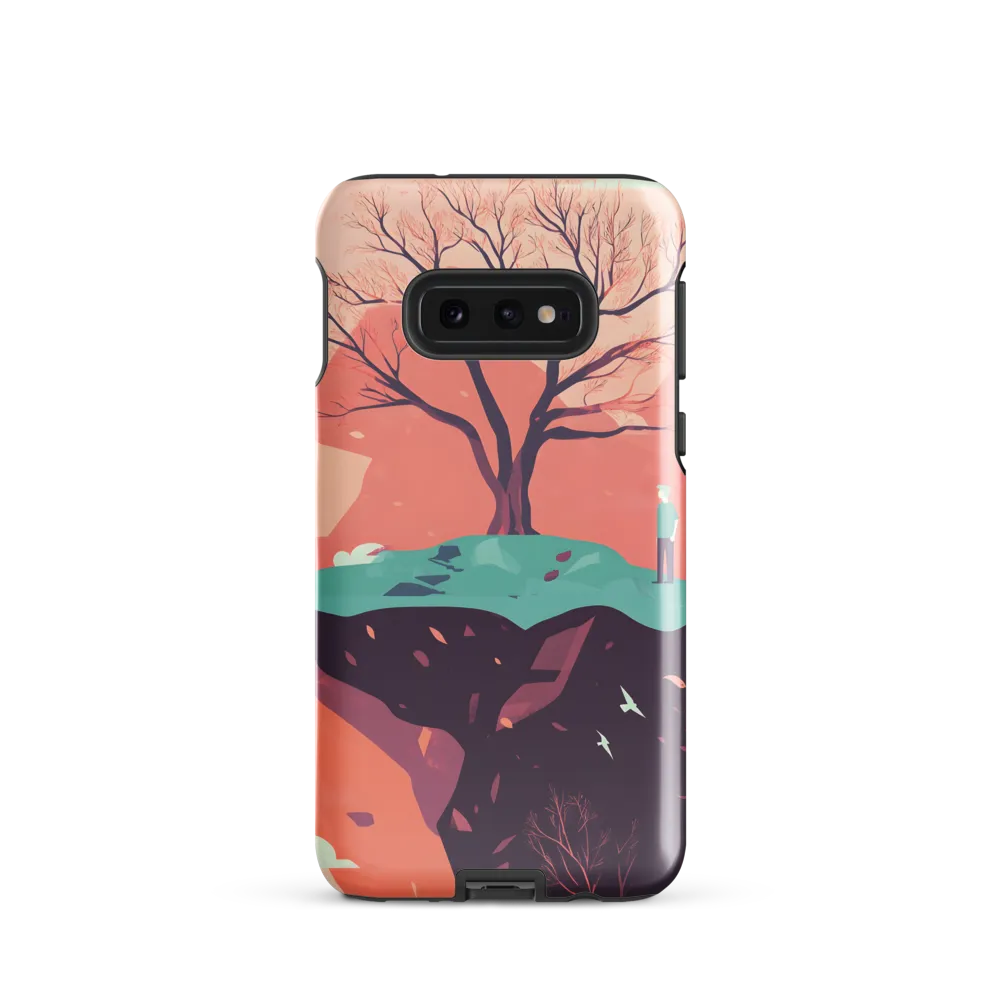 Contemplating Solitude | Phone Case |  S10e | Tough Case | Glossy