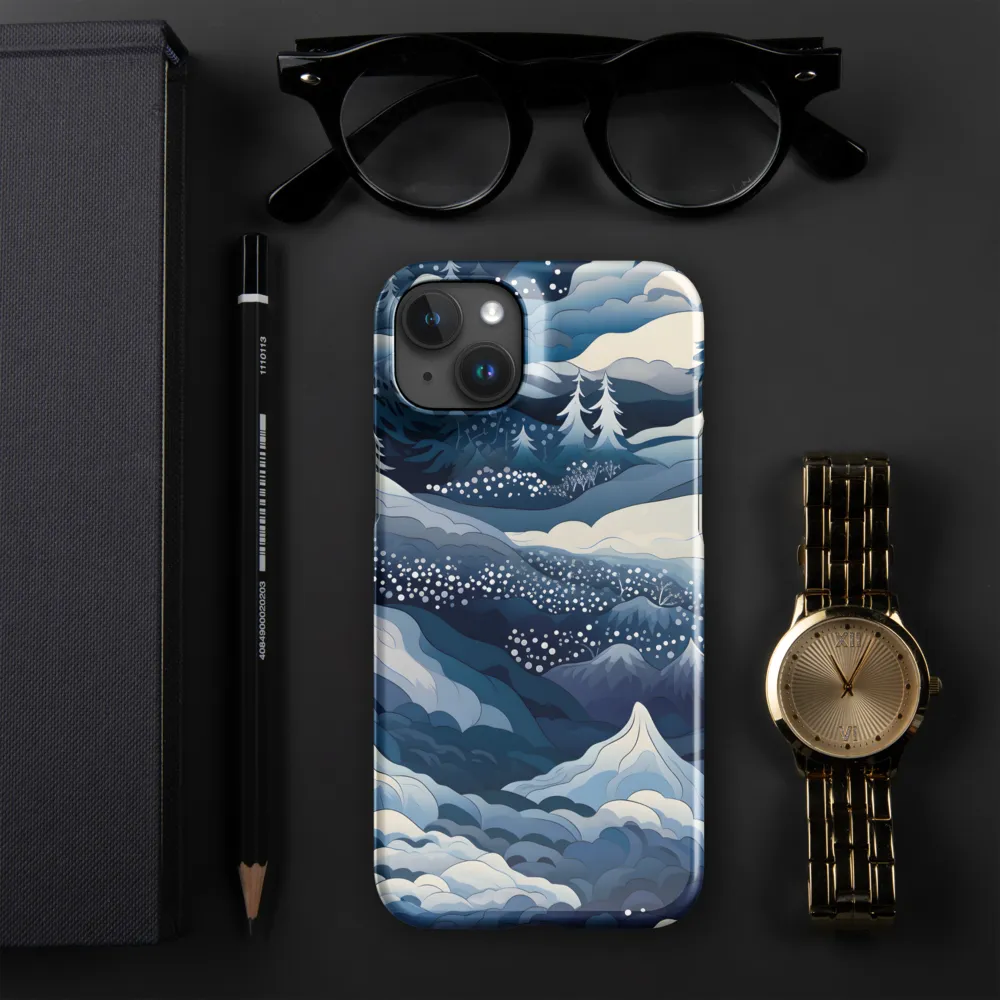 Whispers of Winter | Phone Case |  15 Plus | Snap Case | Glossy