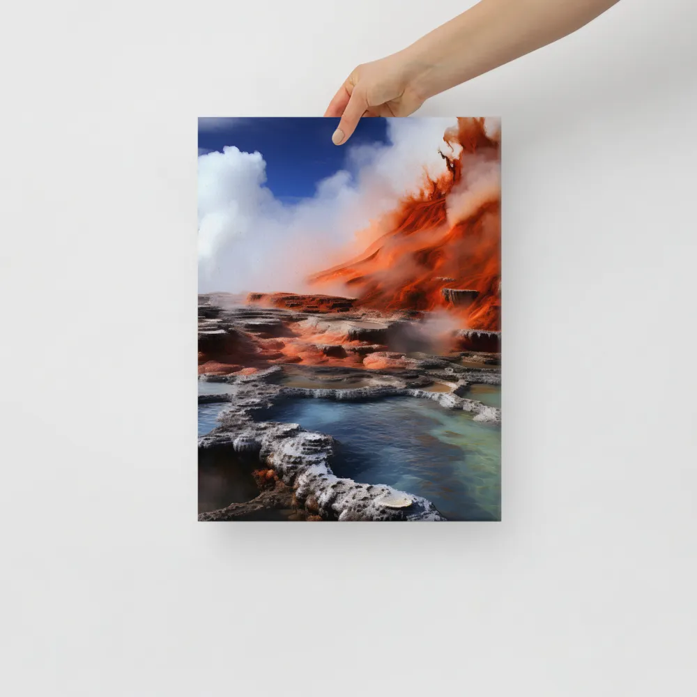 Nature's Fury: The Volcano's Expression