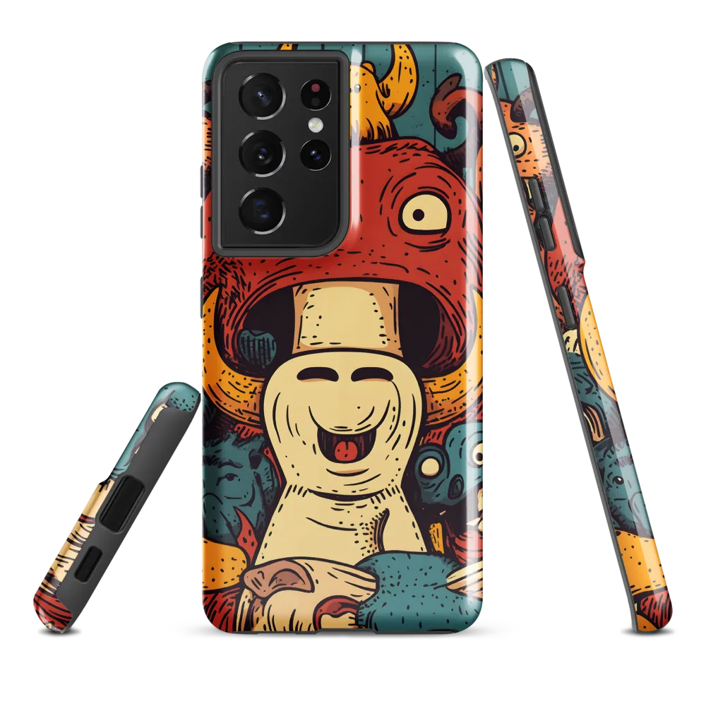Whimsical Gathering of Creatures | Phone Case |  S21 Ultra | Tough Case | Glossy