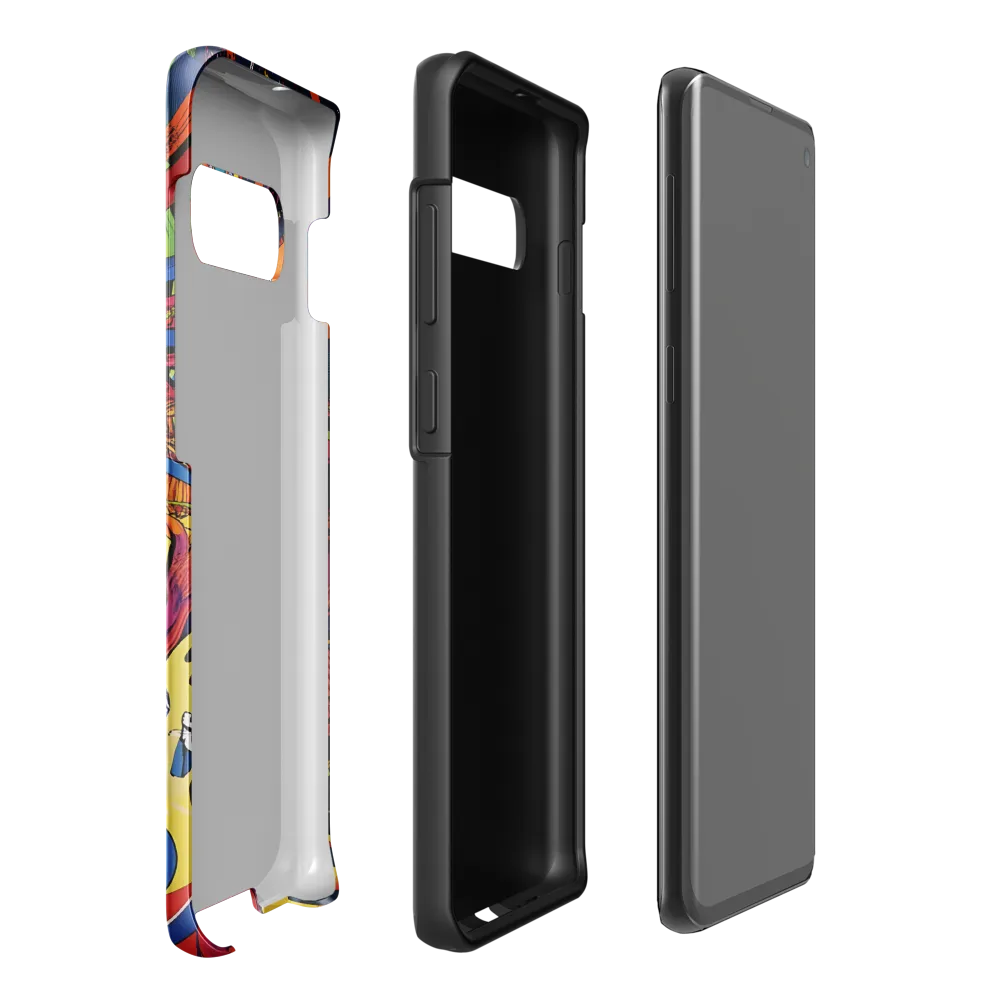 Chaos of Emotion | Phone Case |  S10 Plus | Tough Case | Glossy