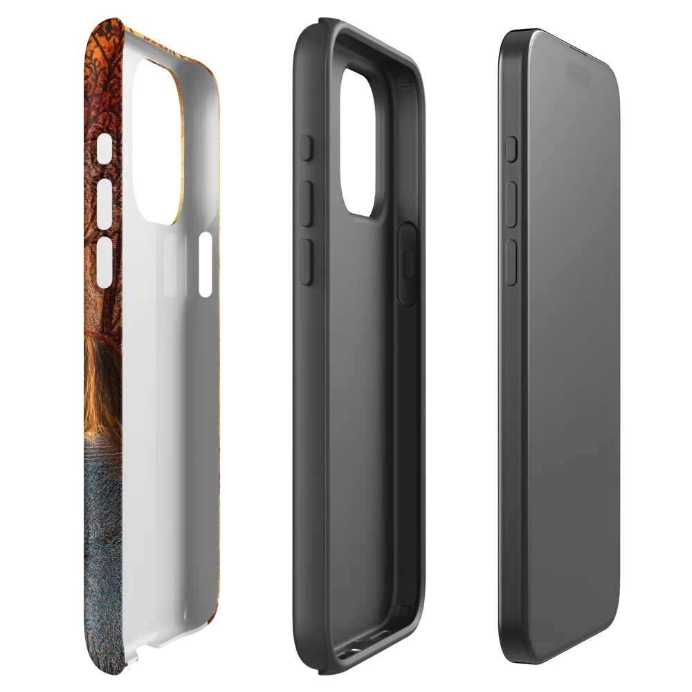 Whispers of a Golden Sunset | Phone Case |  15 Pro Max | Tough Case | Matte