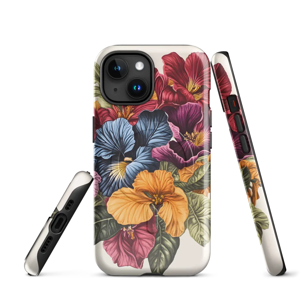 Floral Symphony in Color | Phone Case |  15 | MagSafe® Tough Case | Glossy