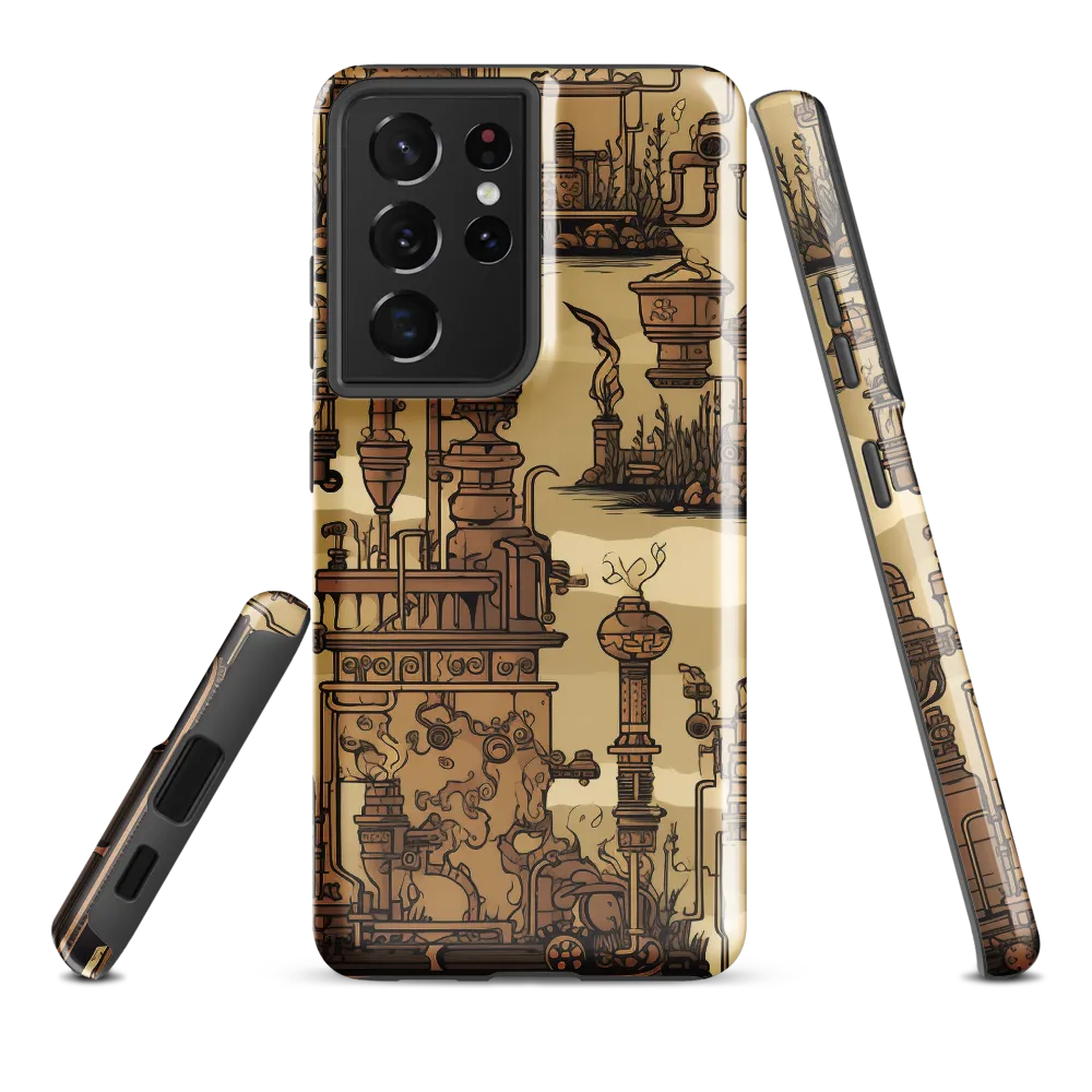 Whimsical Industrial Landscape