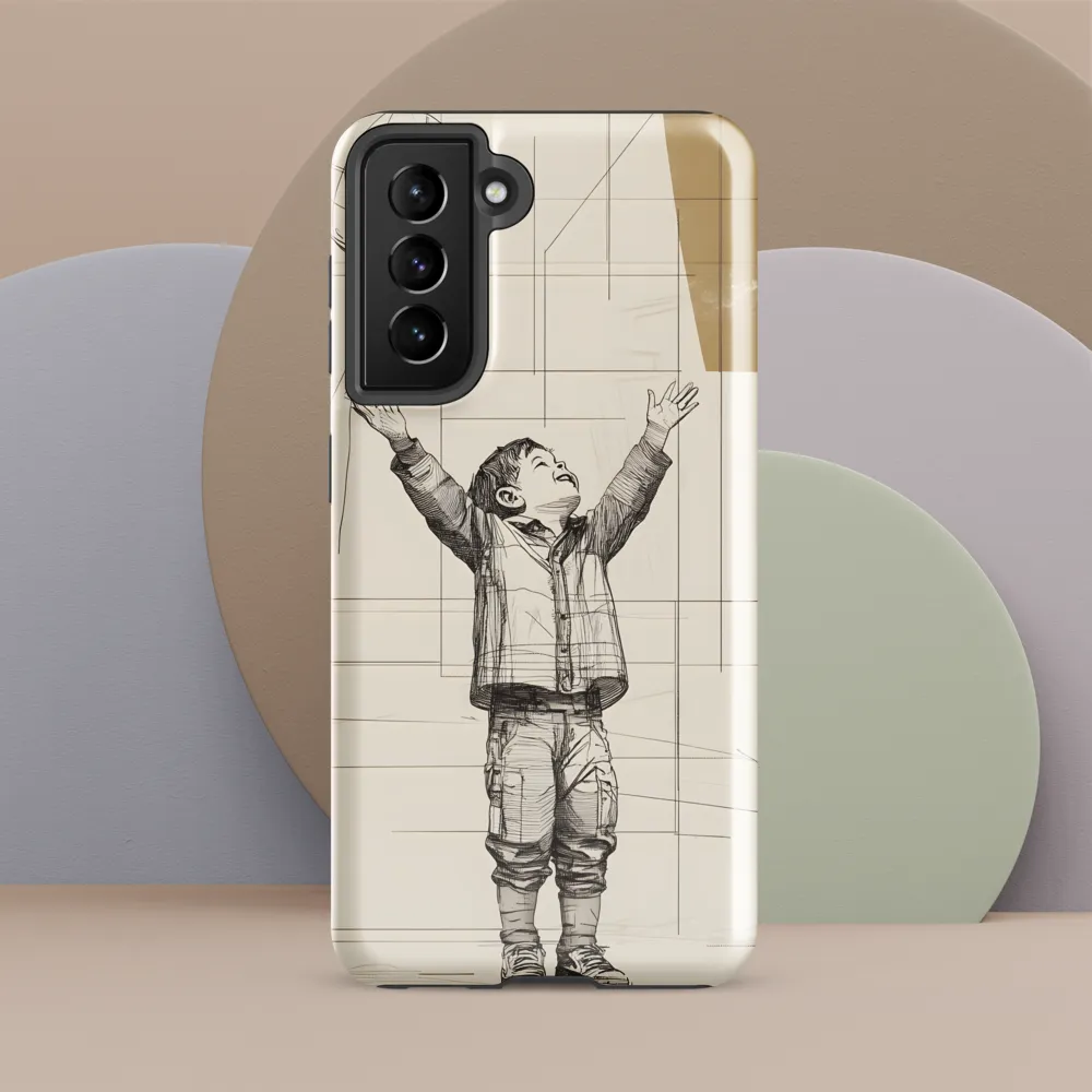 A Child's Dream | Phone Case |  S21 FE | Tough Case | Glossy