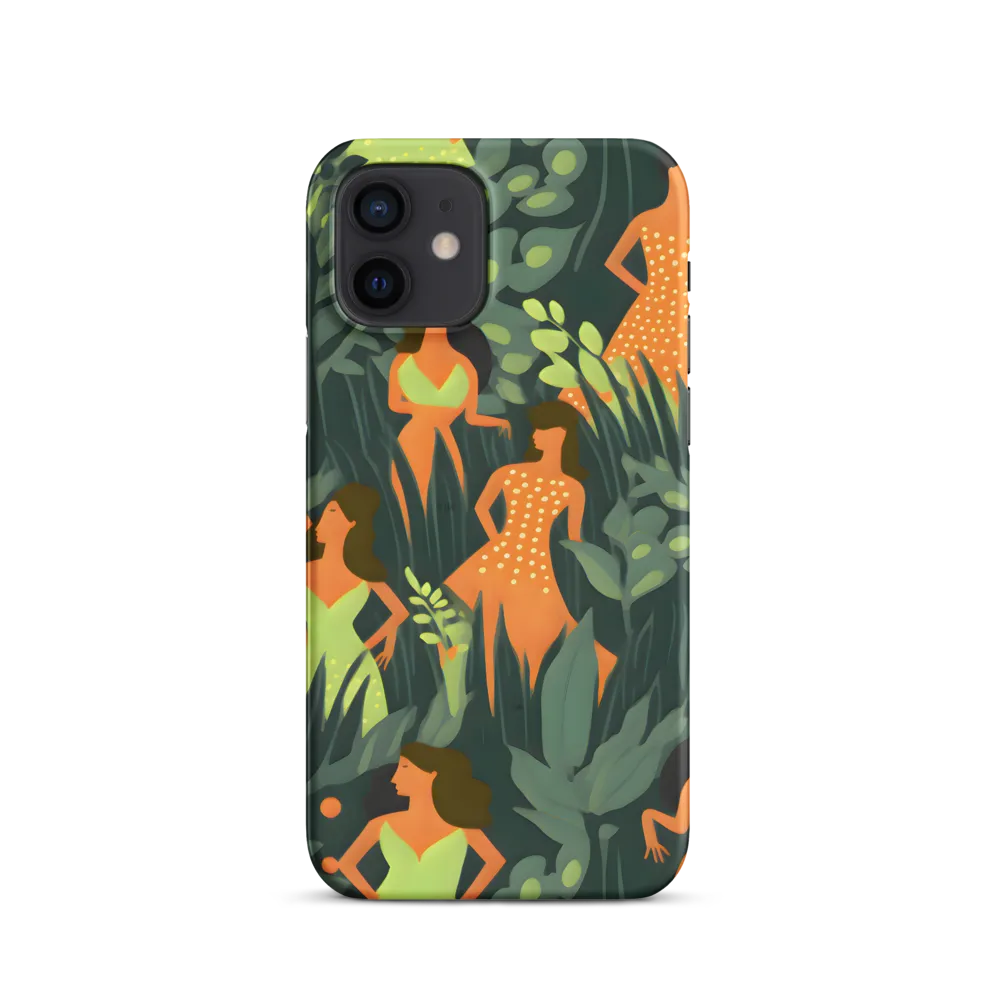Playful Harmony in Patterns | Phone Case |  12 | Snap Case | Matte