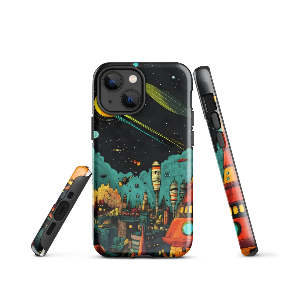 Galactic Cityscape: A Journey Through Imagination