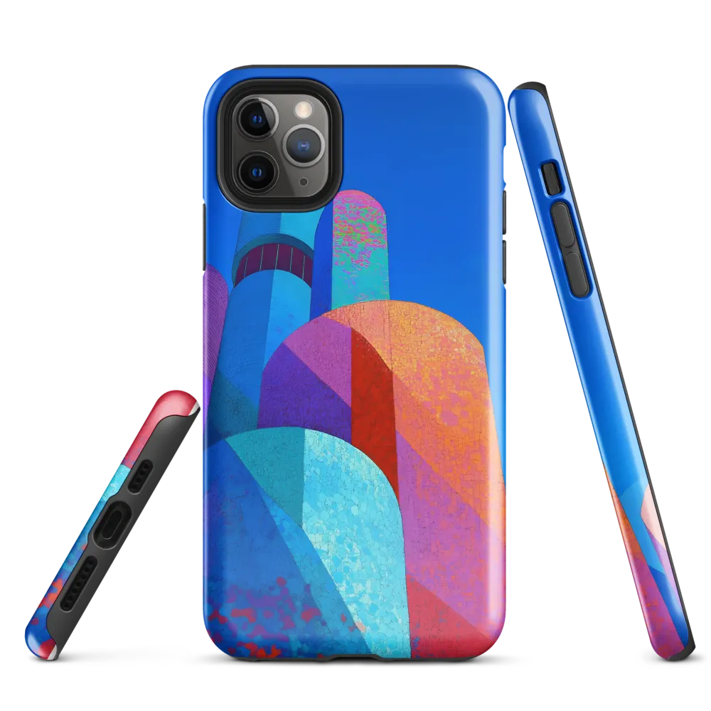 Vibrant Geometric Harmony | Phone Case |  11 Pro Max | Tough Case | Glossy