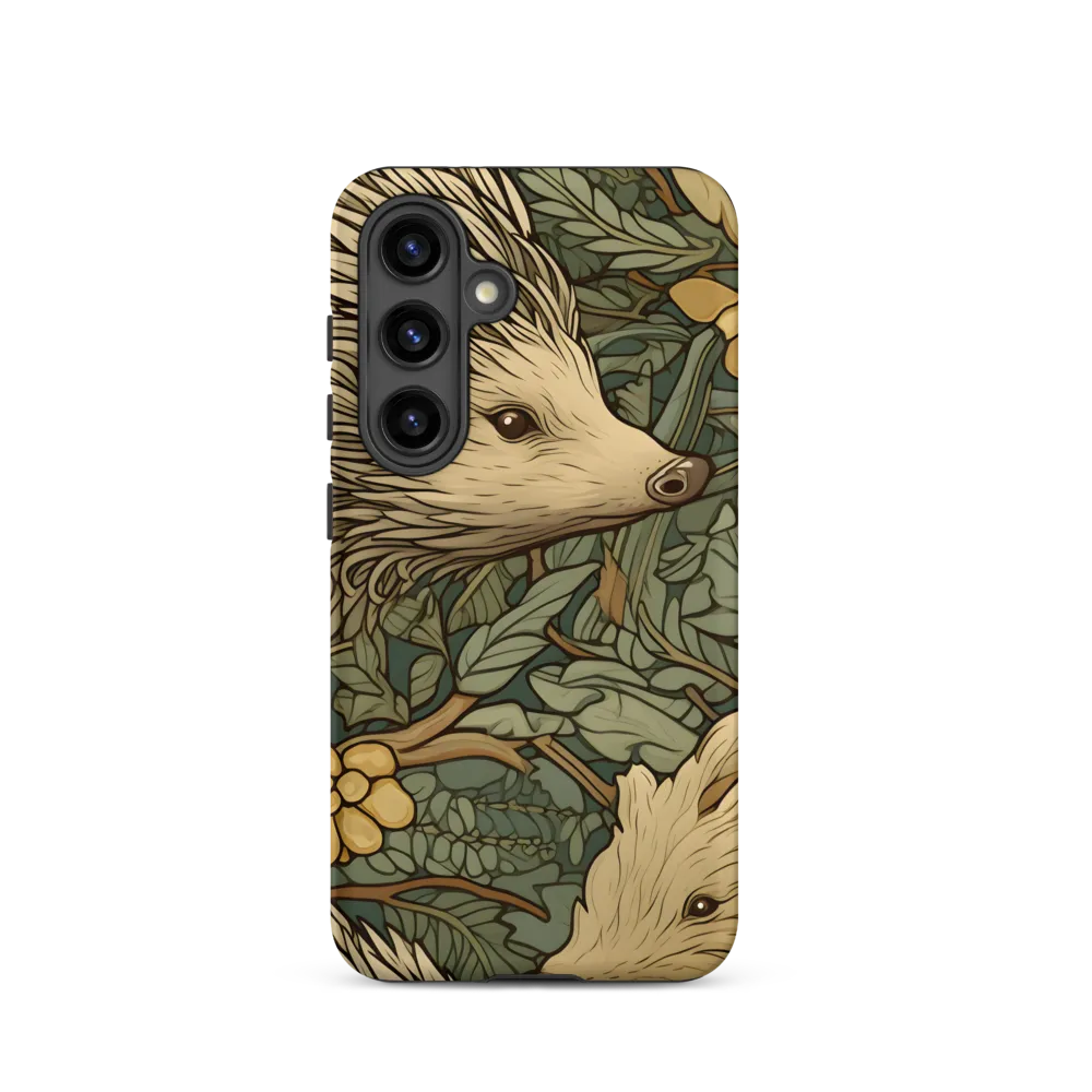 Whimsical Hedgehog Garden | Phone Case |  S24 | Tough Case | Matte