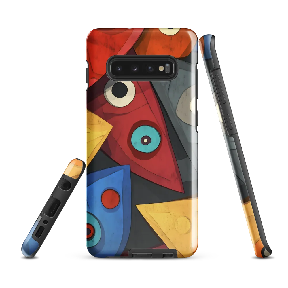 Whimsical Eyes | Phone Case |  S10 Plus | Tough Case | Glossy