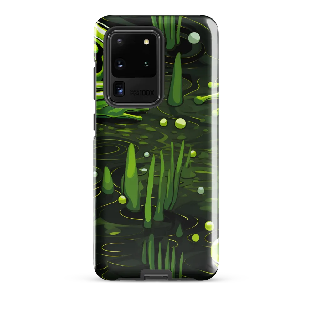 Green Harmony: Life Beneath the Surface