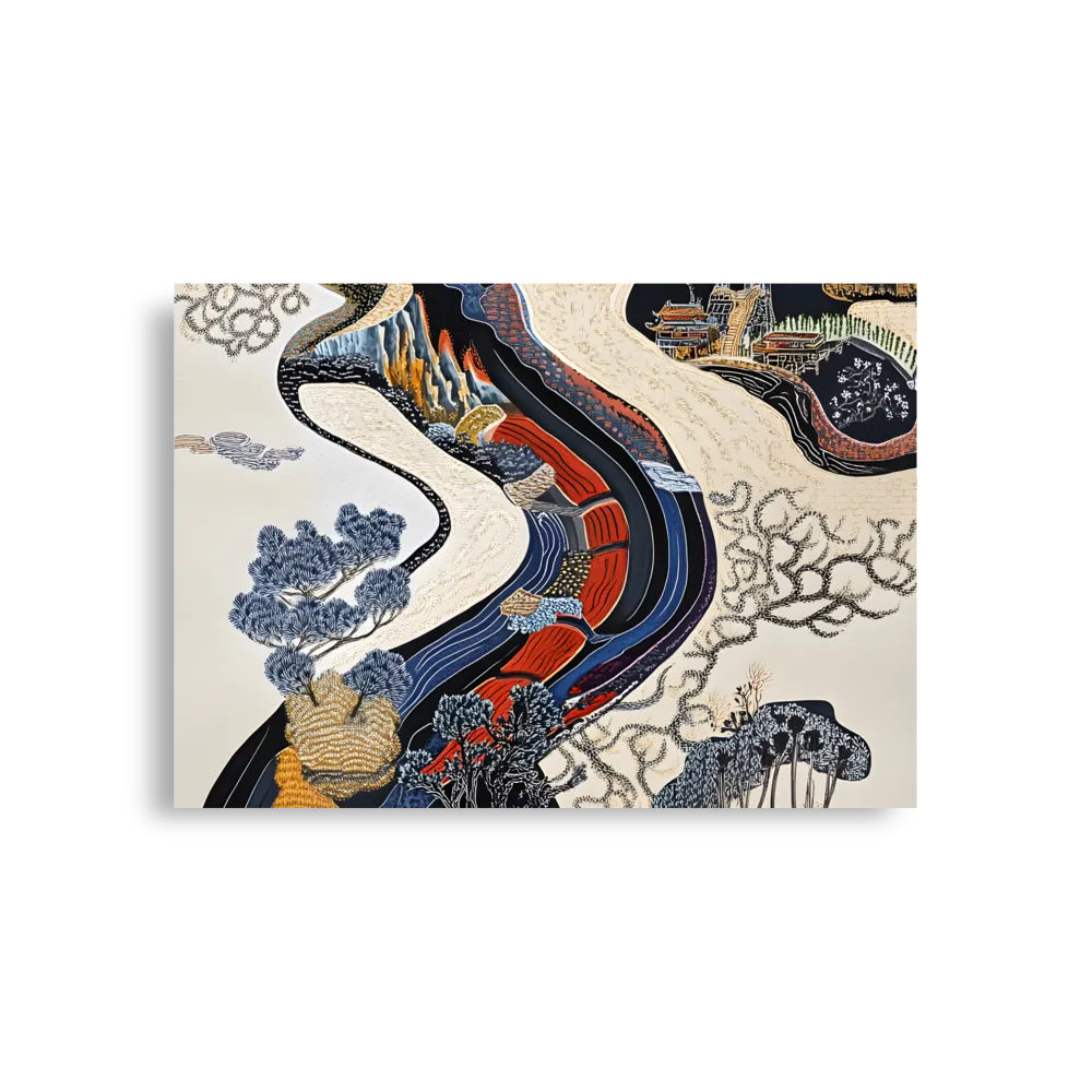 Flow of Tranquility | Poster | A1 (23.3″×33.1″)