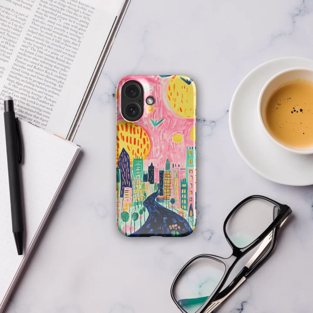 Whimsical Cityscape | Phone Case |  16 | Snap Case | Glossy