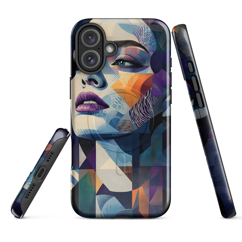 Fragmented Mystery: A Modern Portrait