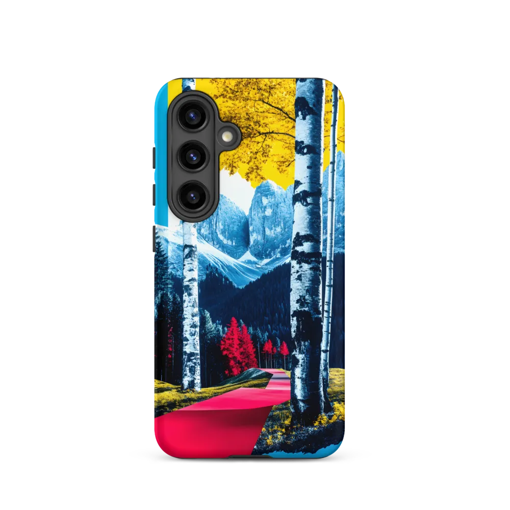 Vibrant Pathways in a Surreal Landscape