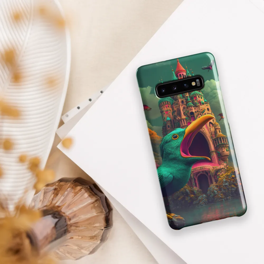 The Enchanted Castle and the Chattering Bird | Phone Case |  S10 Plus | Snap Case | Glossy