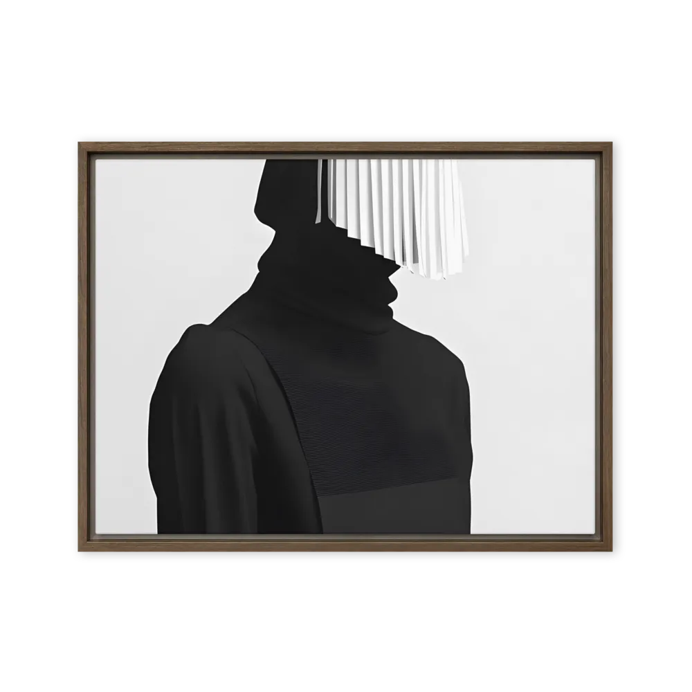 Veil of Mystery | Canvas with Brown Frame | 18″×24″