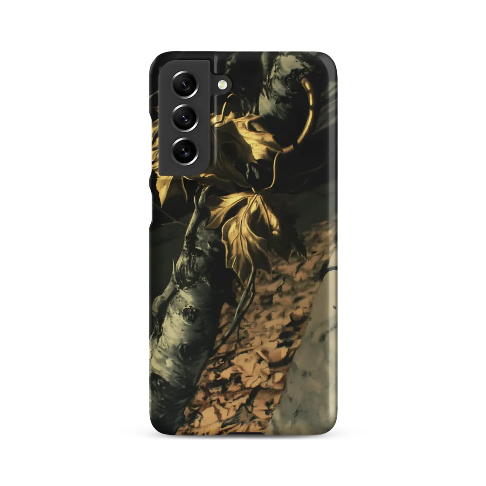 Golden Serenity: A Close Encounter with Nature