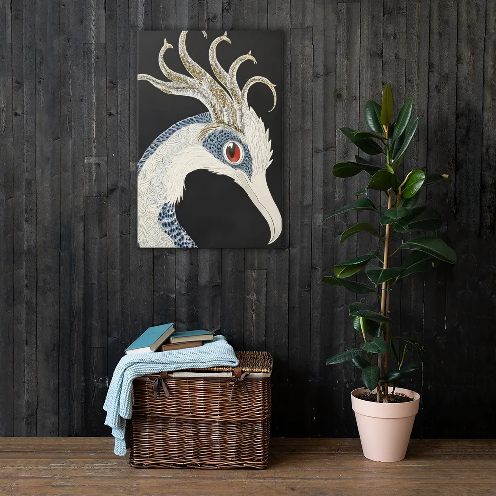 Elegance of the Majestic Peacock | Canvas | 24″×36″