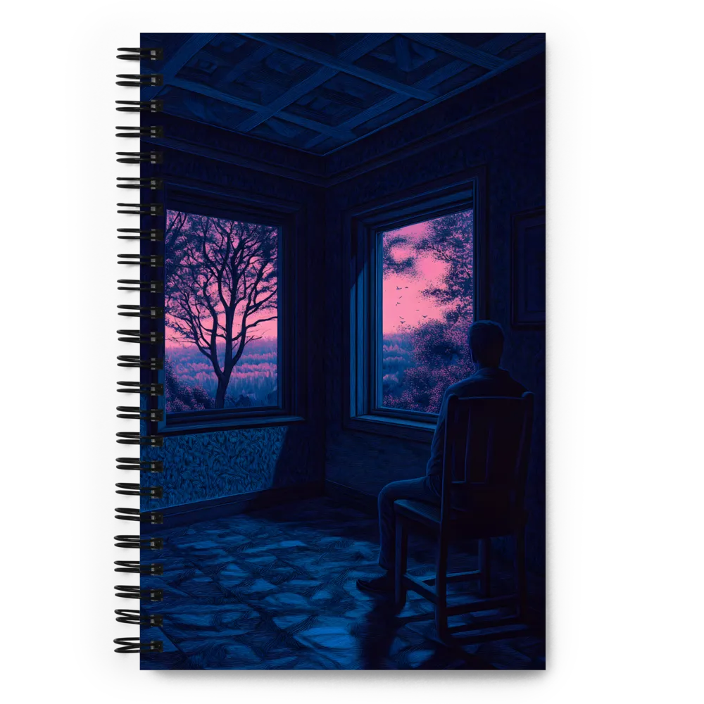 Reflections of Solitude | Spiral Notebook