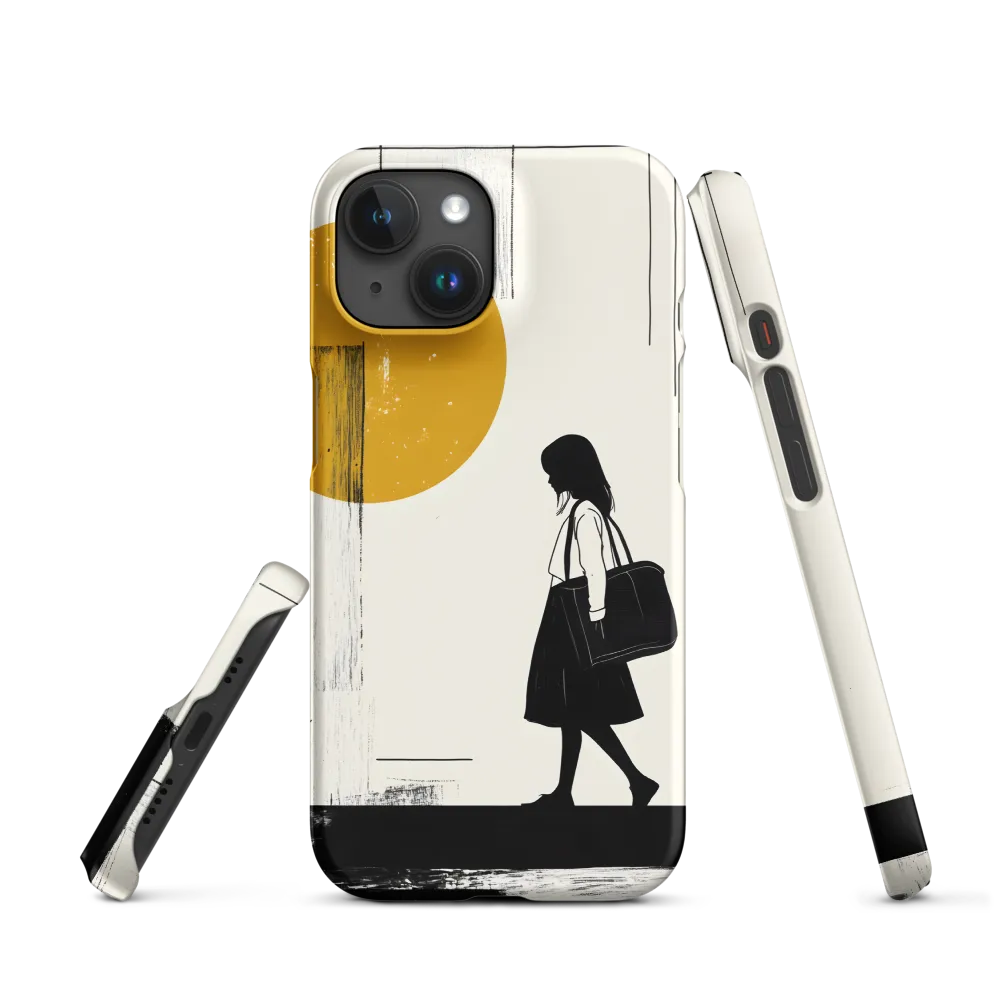 Silent Steps | Phone Case |  15 | Snap Case | Matte