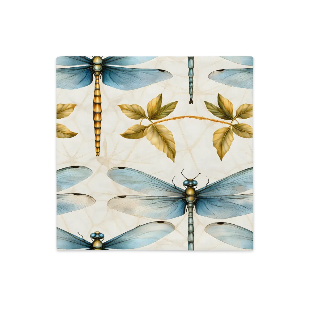 Ethereal Dance of Dragonflies | Pillow Case | 18″×18″