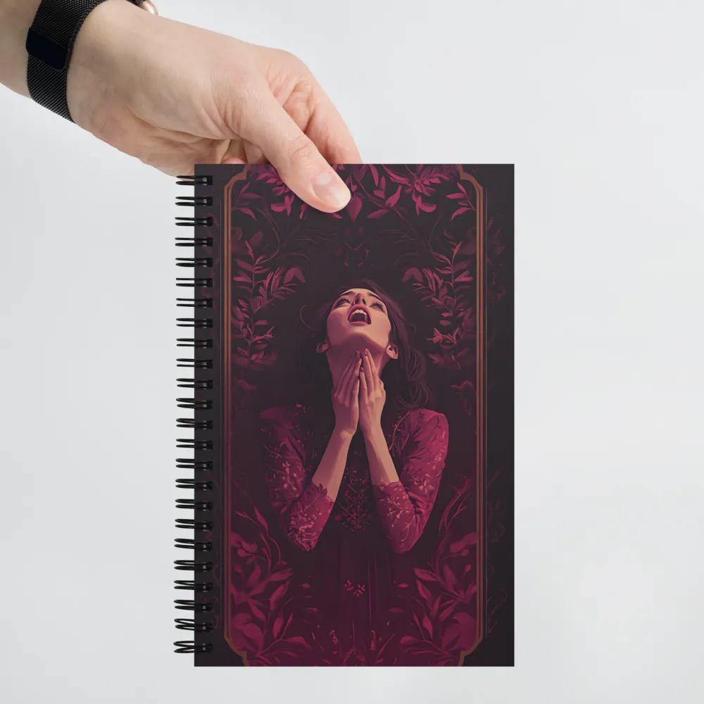 Veil of Anguish | Spiral Notebook