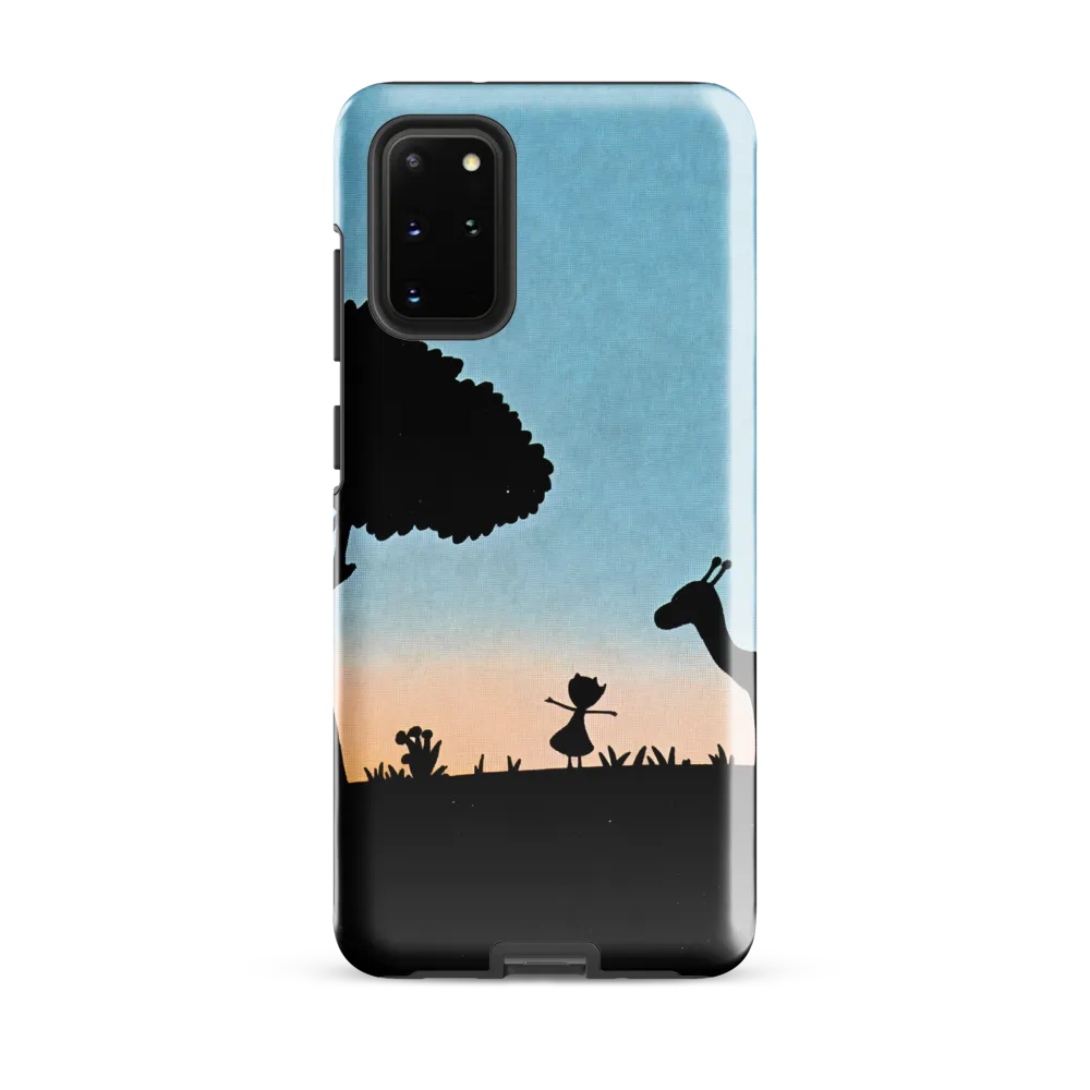 Curiosity in the Silhouette | Phone Case |  S20 Plus | Tough Case | Glossy