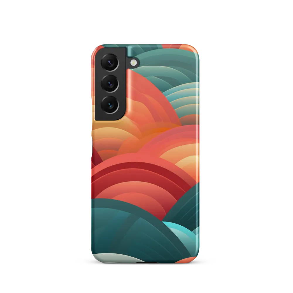 Rhythms of the Waves | Phone Case |  S22 | Snap Case | Matte