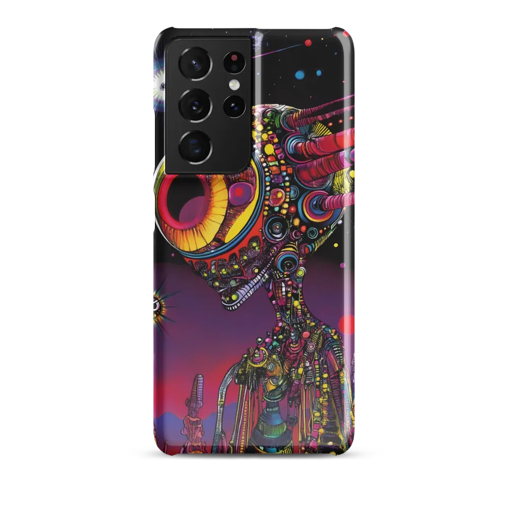 Cosmic Alien Odyssey | Phone Case |  S21 Ultra | Snap Case | Glossy