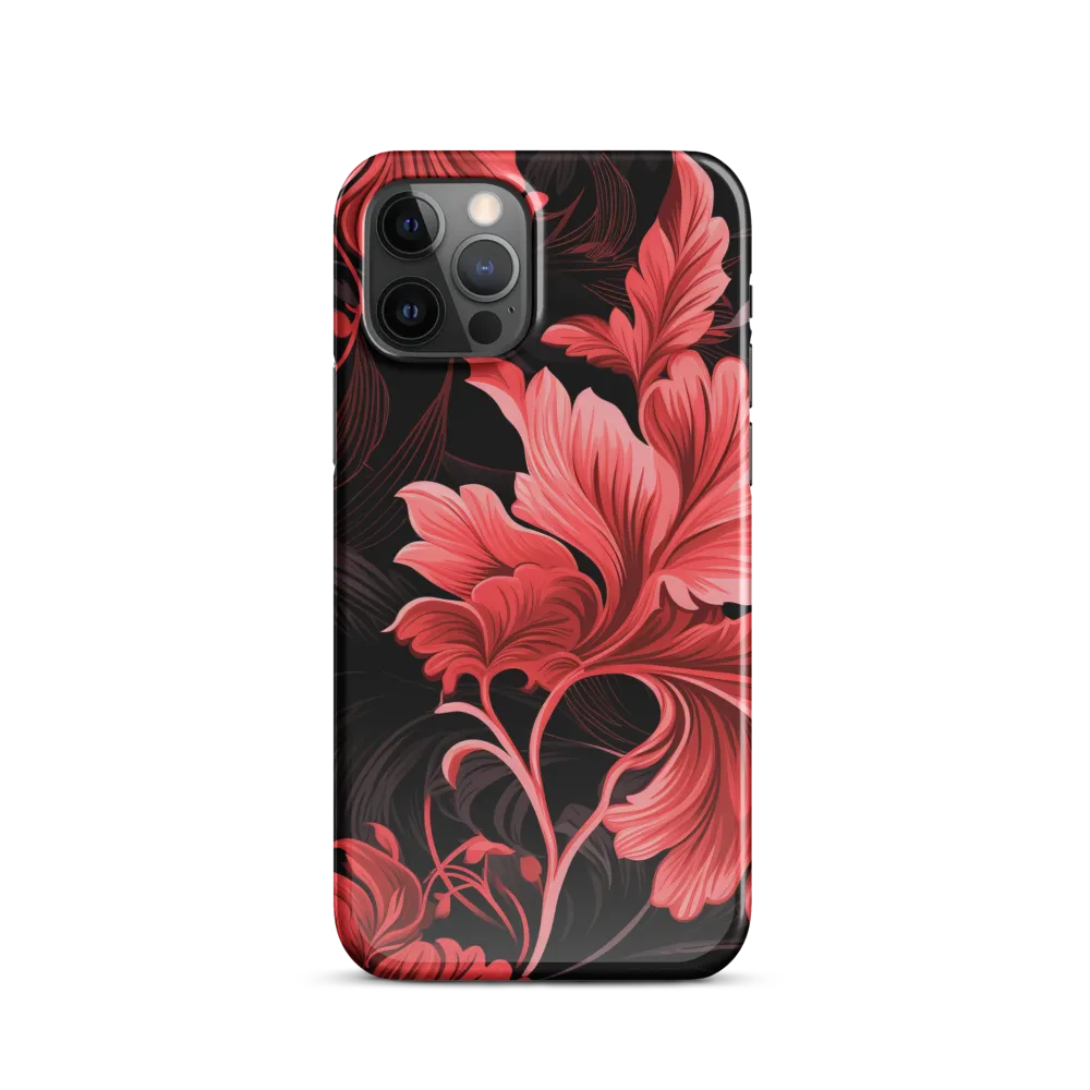 Tropical Elegance in Red