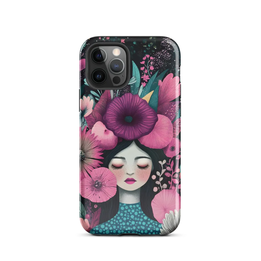 Blooming Serenity | Phone Case |  12 Pro | Tough Case | Glossy
