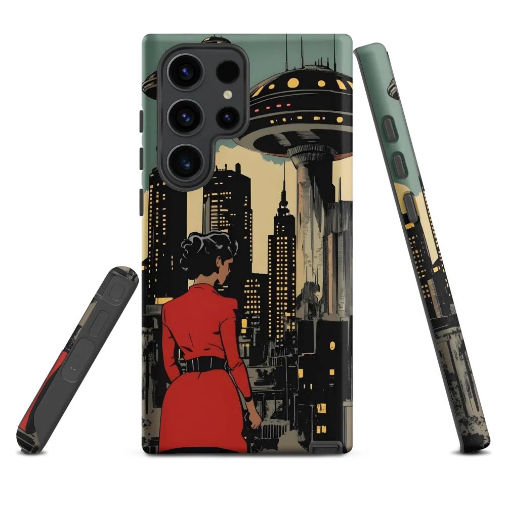 Envisioning Tomorrow: A Retro Futuristic Landscape