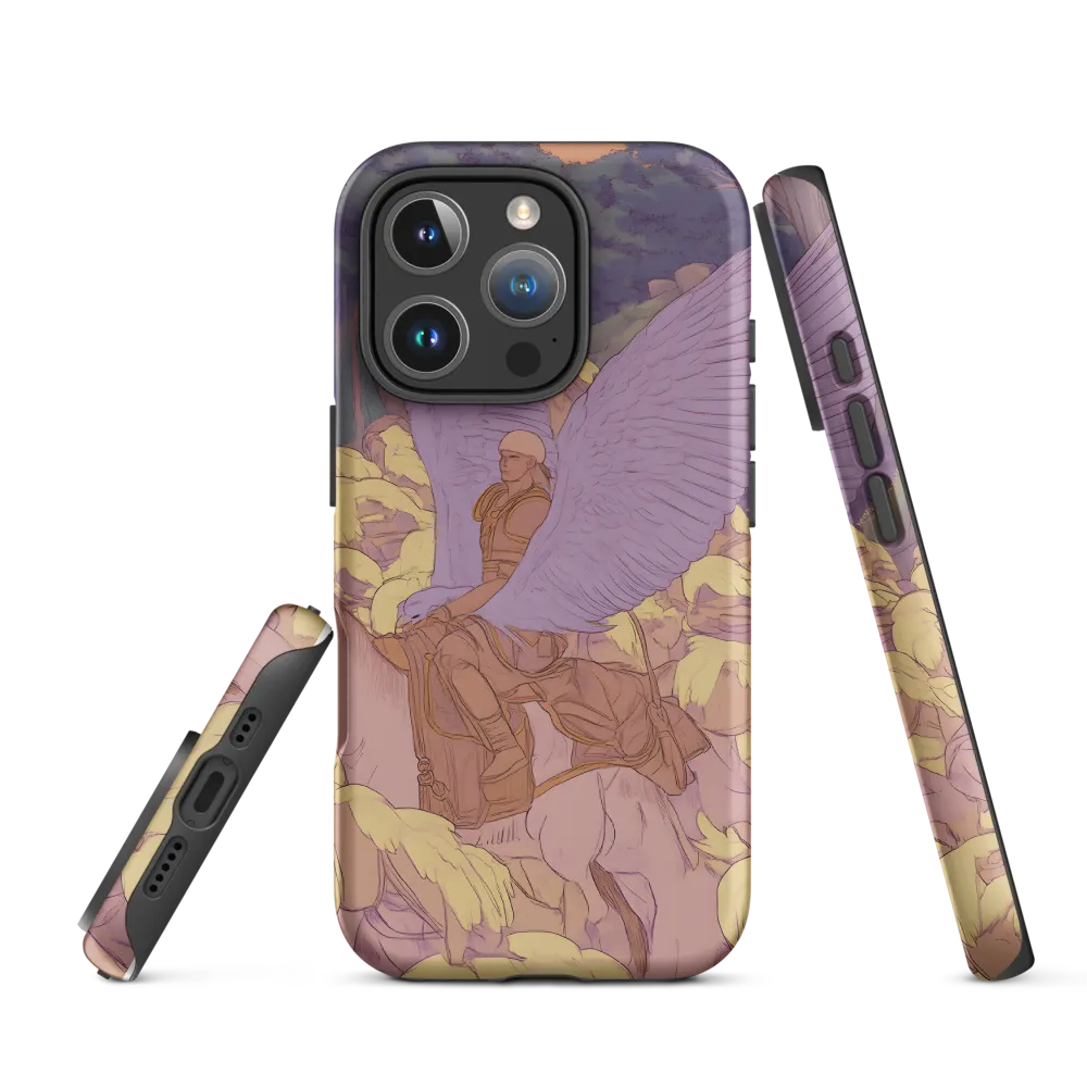 The Winged Guardian | Phone Case |  16 Pro | Tough Case | Matte