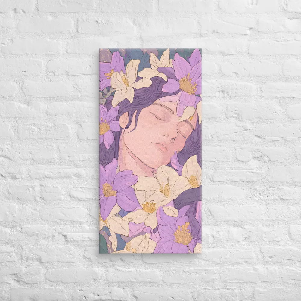 Harmony in Bloom | Canvas | 16″×32″