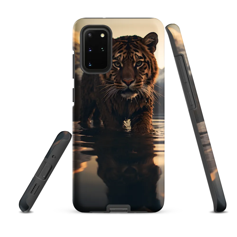 Majestic Reflection: The Tiger's Domain