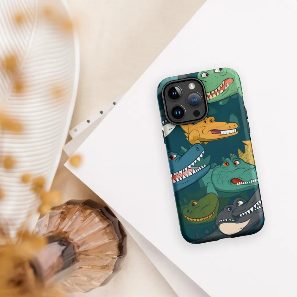 Cheerful Crocodilian Parade