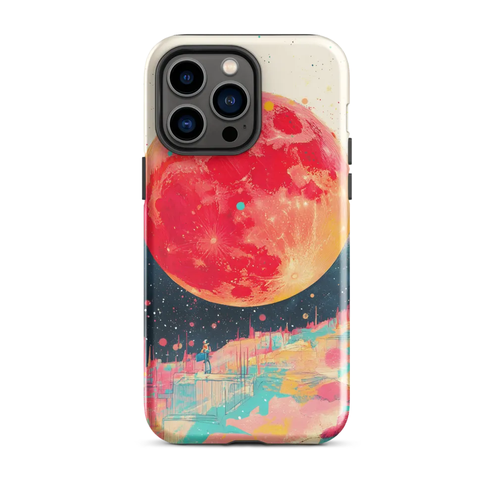 Crimson Dreams: A Lunar Exploration