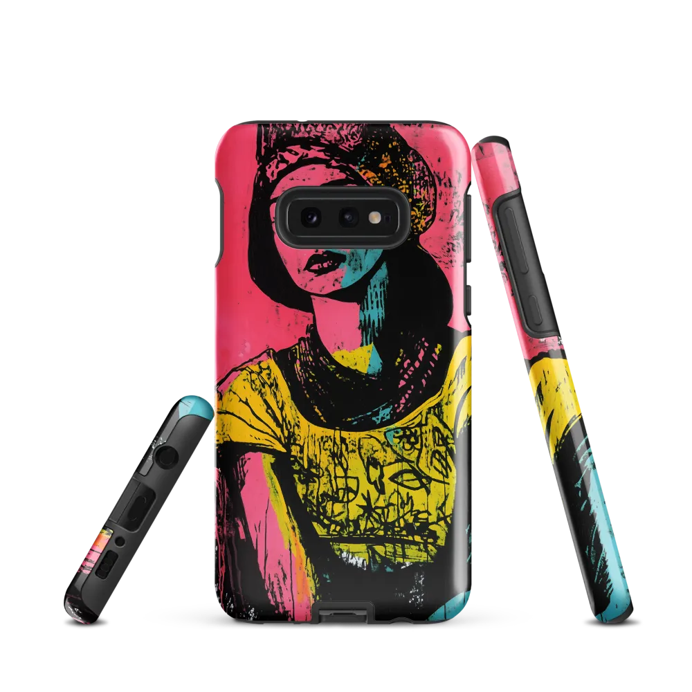 Urban Elegance: A Graffiti Portrait