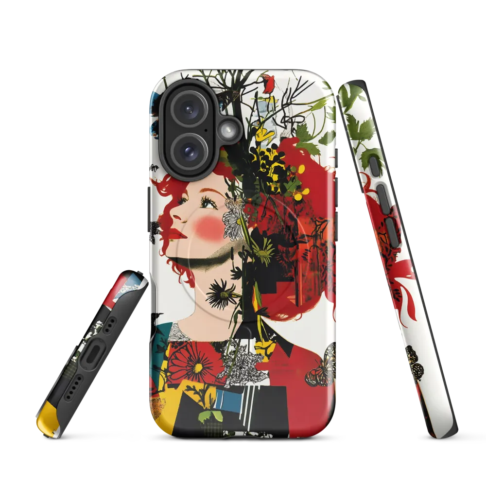 Floral Dreams | Phone Case |  16 | MagSafe® Tough Case | Glossy