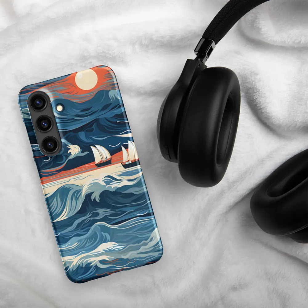 Ocean Whispers: A Voyage at Dusk