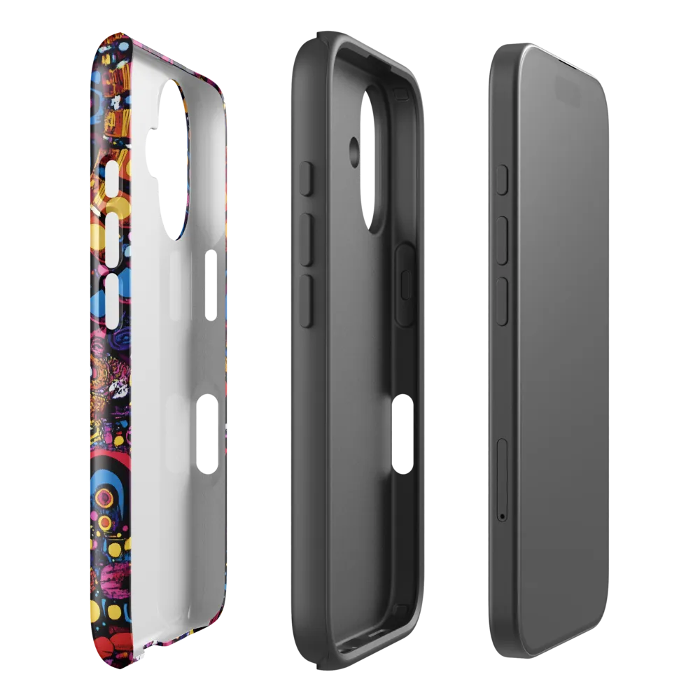 Whimsical Mandala Symphony | Phone Case |  16 | Tough Case | Glossy