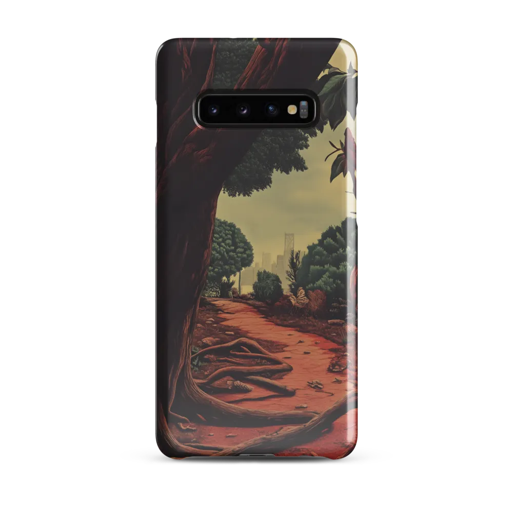 Pathway Through the Enchanted Grove | Phone Case |  S10 Plus | Snap Case | Glossy