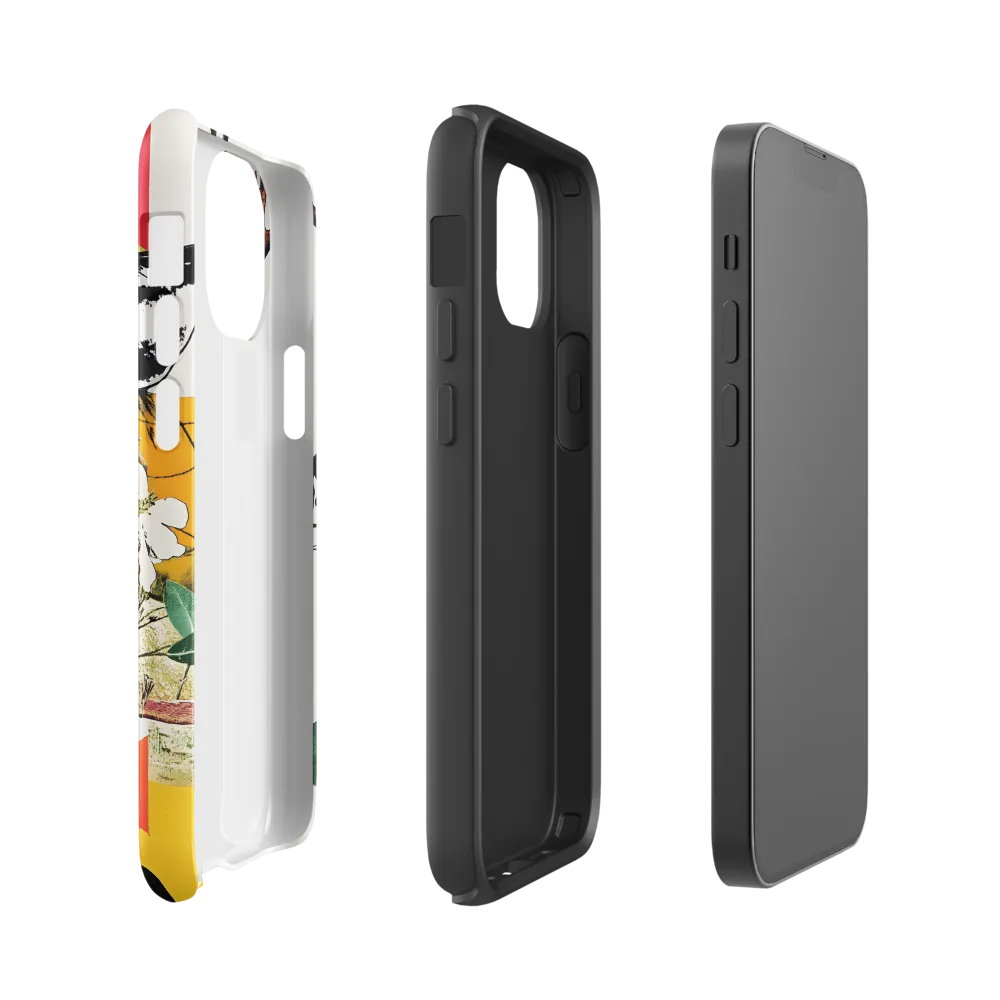 Vibrant Harmony: The Deer in Nature | Phone Case |  13 mini | Tough Case | Glossy