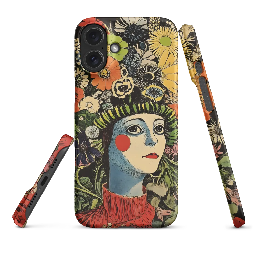 Floral Whimsy: A Portrait of Nature's Embrace