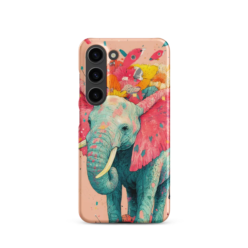 Whimsical Elegance: The Floral Elephant