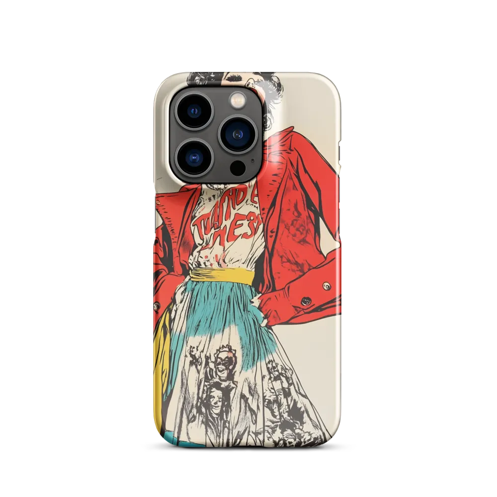 Vibrant Elegance: A Pop Art Fashion Statement