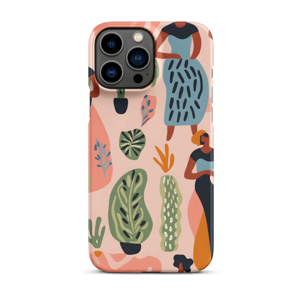 Harmony of Nature and Femininity | Phone Case |  13 Pro Max | Snap Case | Matte