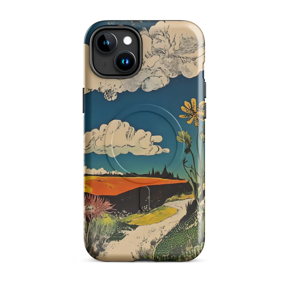 Surreal Blooming Landscape
