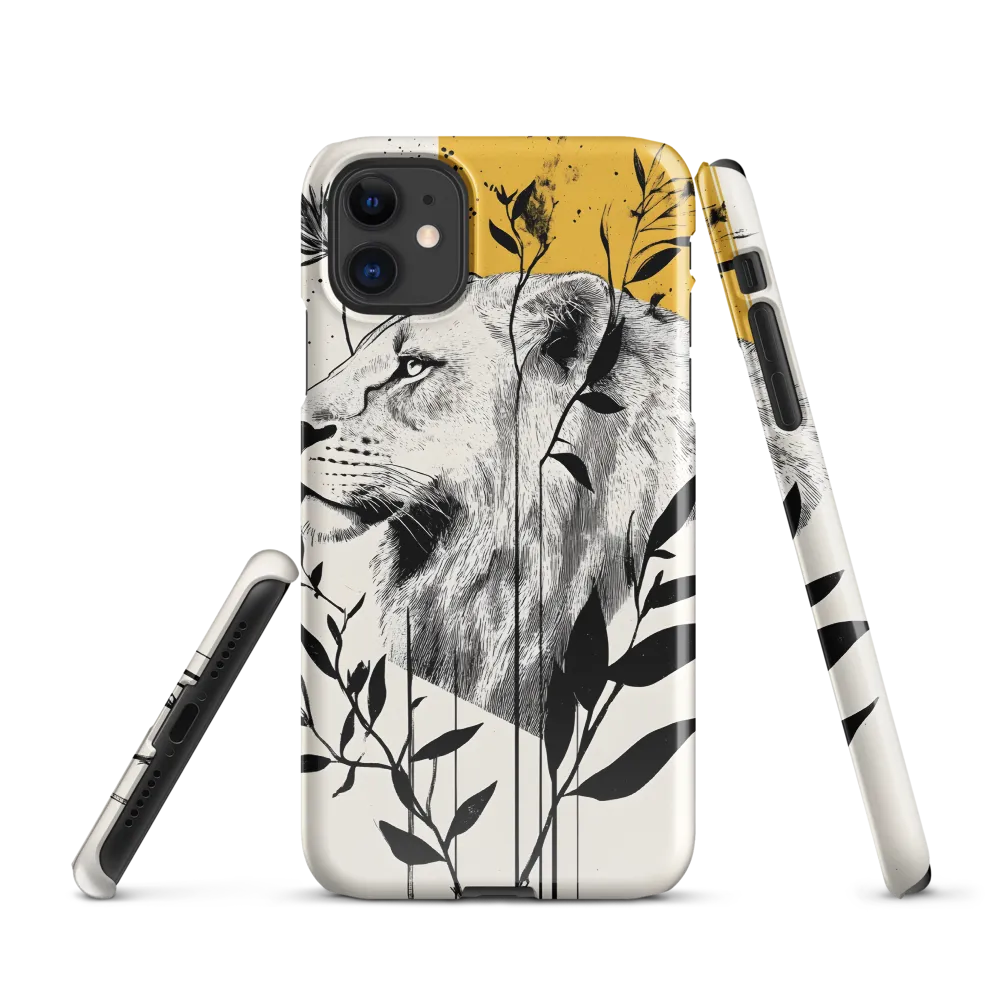 Regal Serenity: The Lion and Flora